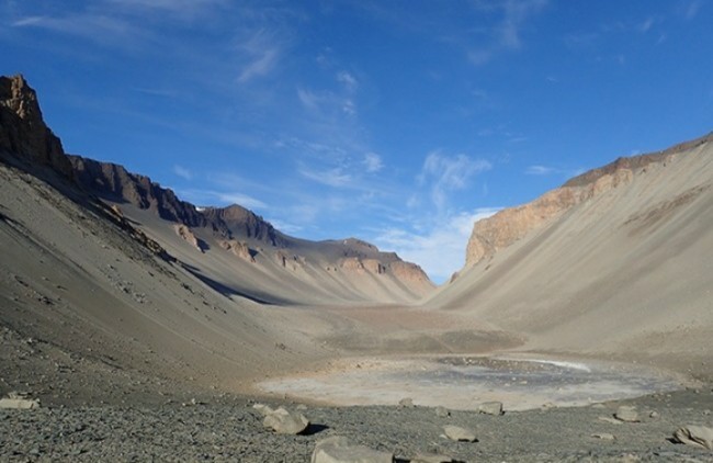 Yerdagi eng qurg'oqchilikli joy Antartidada joylashgan. 