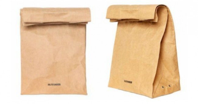 2. Jil Sanderdan qog'oz paket 