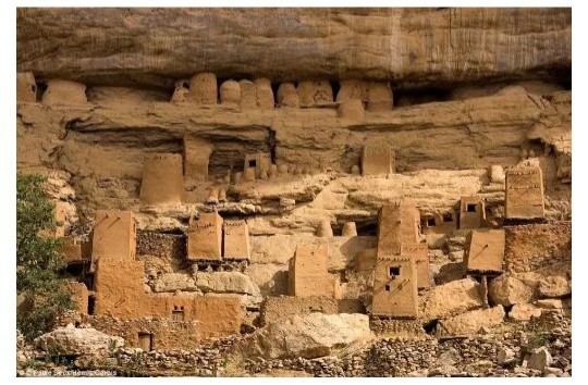 7. Bandiagara sinig'i, Mali. 