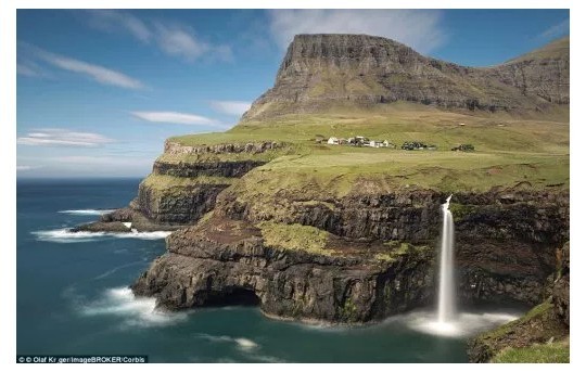 5. Gasadalur qishlog'i, Daniya. 