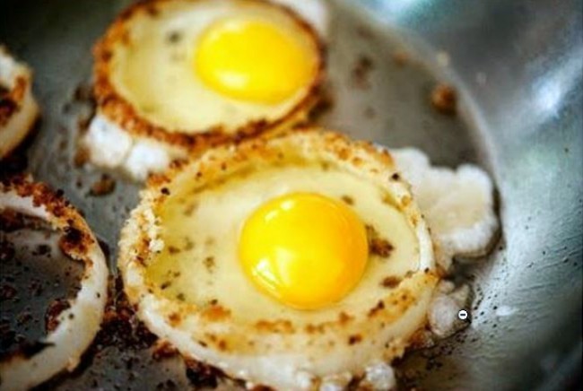 Qovurilgan tuxumning ideal shakli 