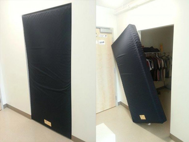 Mahorat va ustachilik bilan qilingan eshik