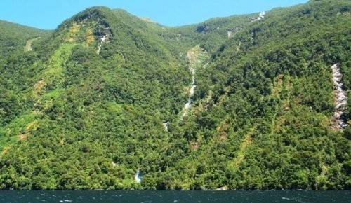  10. Braun sharsharasi, Yangi Zelandiya - 836 m