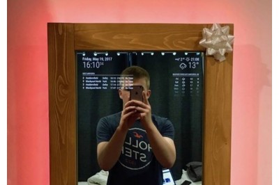 Devordagi ko'zgu, ko'zgujon, aytchi...: yigit o'z qo'llari bilan mo'jizaviy ko'zgu yasadi