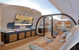 Infinito kayutasi samolyot yo’lovchilariga ustidagi osmonni ko’rsatadi 