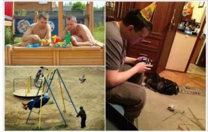 Xazil: Kattalar o'zlarini kichkinalar kabi tutayotgan 18 ta pozitiv sur'atlar