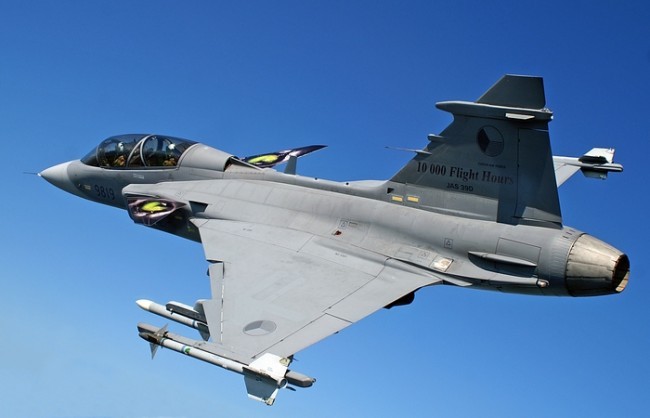 3. Saab / JAS 39 Gripen