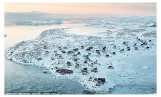 4. Isortok, Grenlandiya. 