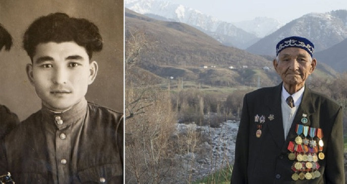 Urush fahriysi Justavlet Tasibayev, Qozog‘iston