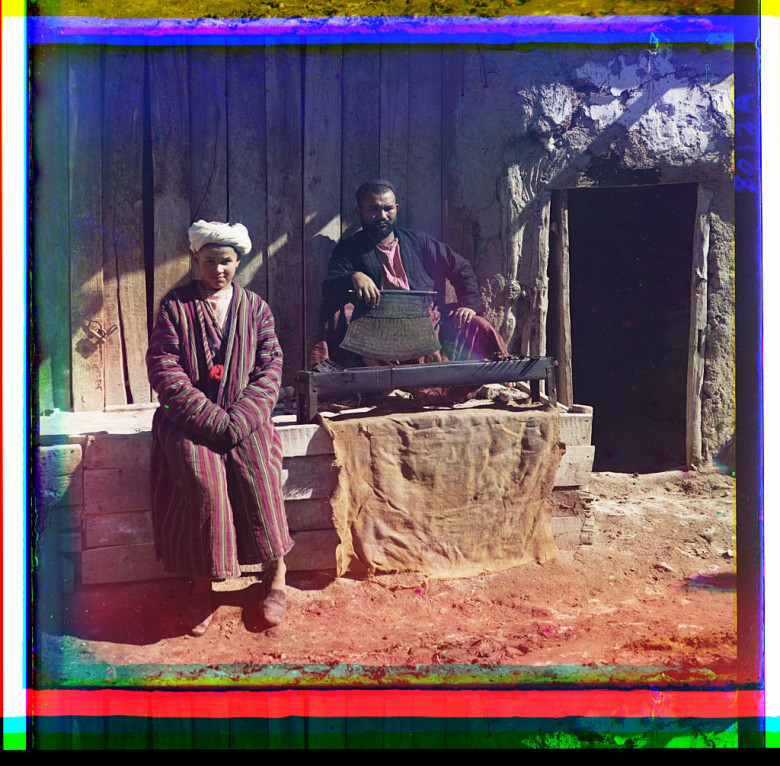 Samarqanddagi shashlikxona, 1911 yil.