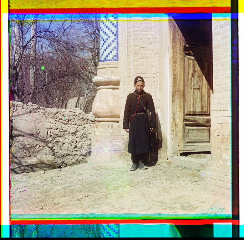 Samarqandlik mirshab, 1911 yil.