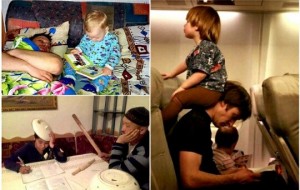 Otalar farzandlari bilan vaqtni qanday o‘tkazishlari haqida 19ta quvnoq fotosuratlar