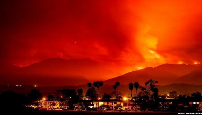 Yer olov iskanjasida: 2017 yildagi eng yirik o’rmon yong’inlari