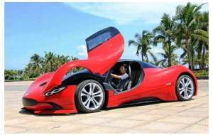 Orzuni o'z qo'li bilan amalga oshirish: xitoylik yigit mustaqil ravishda superkarni yaratdi