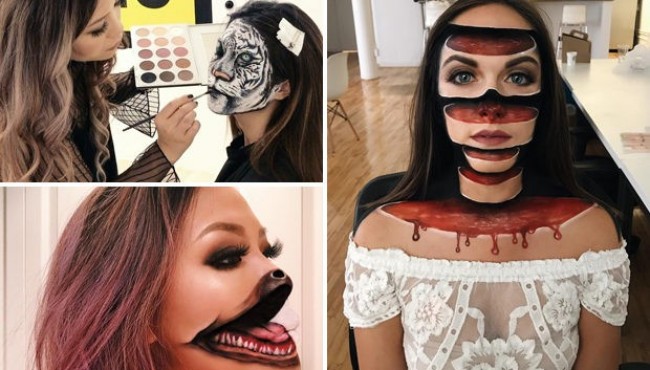 Qiziqarli dunyo: 3D optik illyuziyalar yoki “aqldan ozdiruvchi makiyaj”