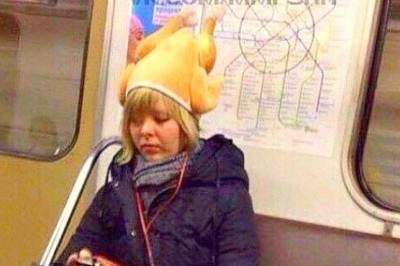 Qiziqarli fotolar: Metrodagi g’alati yo’lovchilar