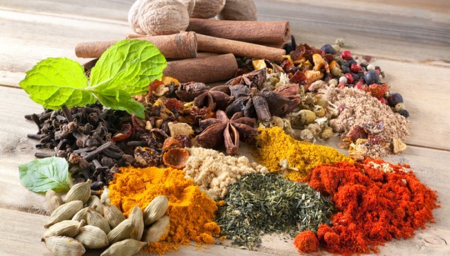 Ozishga yordam beruvchi ziravorlar