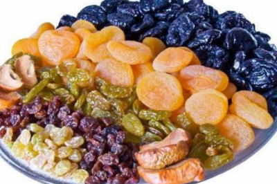 Quruq mevalarning foydali hususiyatlari