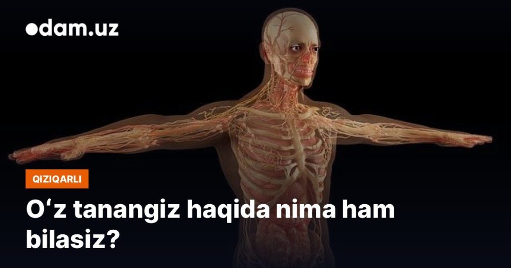 Oʻz tanangiz haqida nima ham bilasiz?